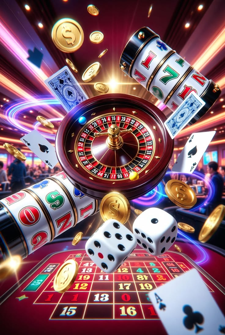 Dealer managing Texas Hold'em Bonus table